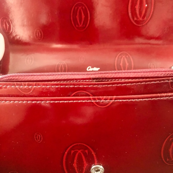 Cartier Women’s Wallet - Oxblood/Burgundy - Picture 5 of 7